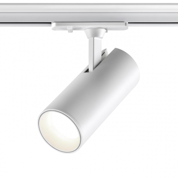 359160 PORT NT23 121 белый Светильник трековый однофазный трехжильный IP20 LED 24W 220V 4000К 2300Лм SELENE, изображение 2