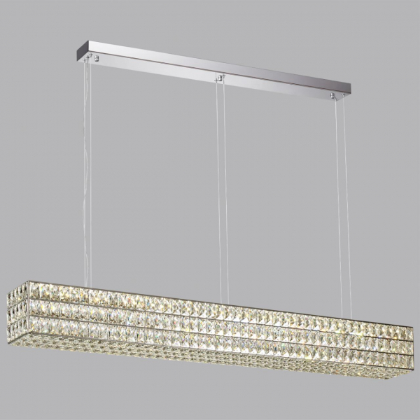 4927/60L L-VISION ODL24 483 хром/металл/хрусталь Люстра LED 60W 4000K 3269Лм PANTA, изображение 3