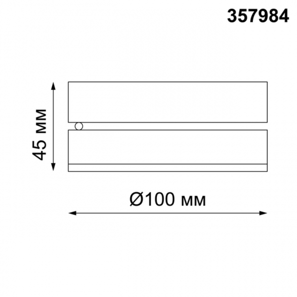 357984 OVER NT19 223 белый Накладной светильник IP20 LED 3000К 12W 220V GRODA, изображение 3