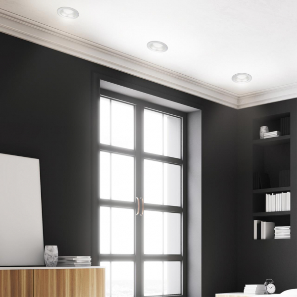 Софит 358335 GESTION бел.сереб, 24W, диммир.с ПДУ ДУ IP20 LED 2700~5000К, изображение 2