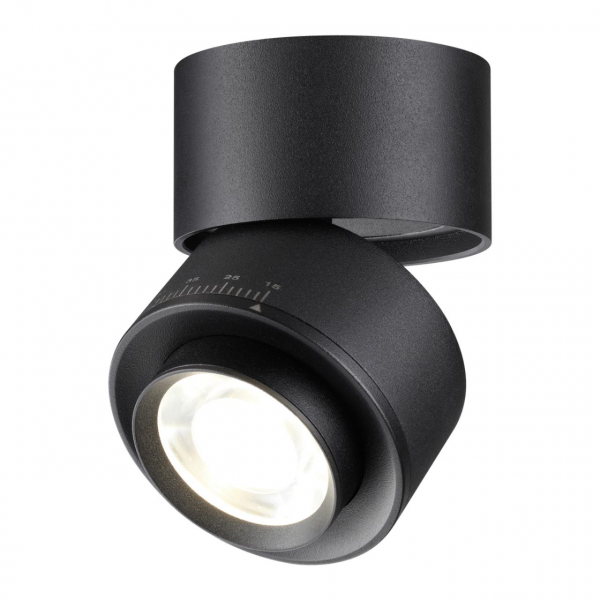 358946 OVER NT22 200 черный Светильник накладной светодиодный IP20 LED 4000К 18W 220V EDDY, изображение 2