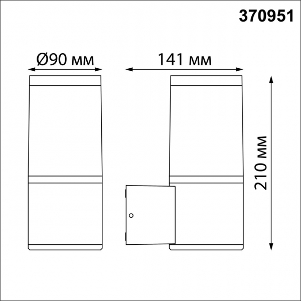 370951 STREET NT23 353 темно-серый Светильник ландшафтный IP54 E27 15W 220-240V VIDO, изображение 5