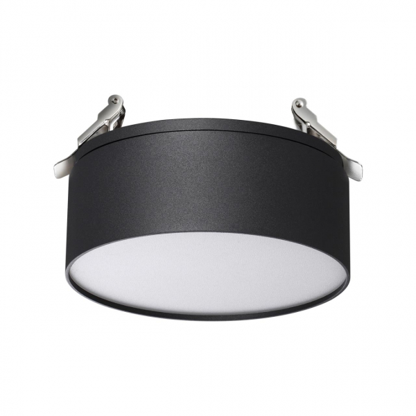 358753 SPOT NT21 274 черный Светильник встраиваемый светодиодный IP20 LED 24W 4000K 2100Лм 100-265V PROMETA, изображение 4
