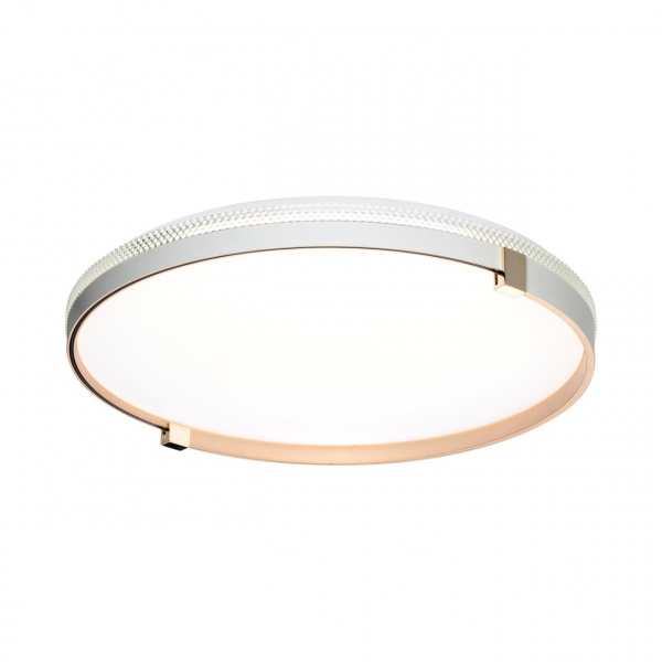 7646/EL PALE SN 138 Светильник пластик/золотой LED 70Вт 3000-6000К D490 IP43 пульт ДУ OLIDI WHITE, изображение 3