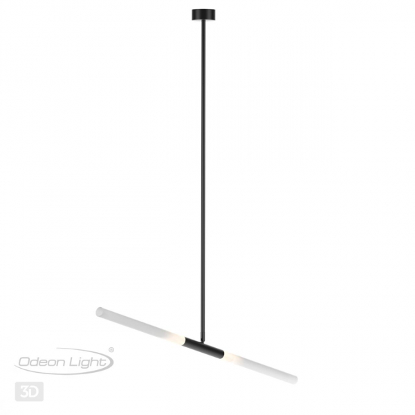 4307/2 HIGHTECH ODL22 163 черный Потолочный светильник IP20 G9 2*40W SOHO, изображение 5