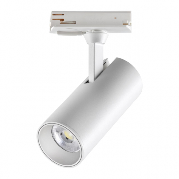 359151 PORT NT23 120 белый Светильник трековый однофазный трехжильный IP20 LED 15W 220V 3000К 1440Лм SELENE, изображение 5