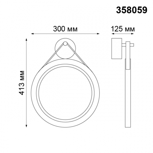 358059 STREET NT19 331 темно-серый Ландшафтный светильник IP65 LED 3000R 13W 100-240V ROCA, изображение 4