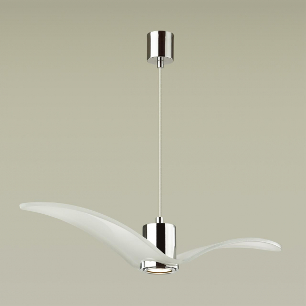 Подвес 4903/1A BIRDS GU10 1*5W бел/хром, изображение 2