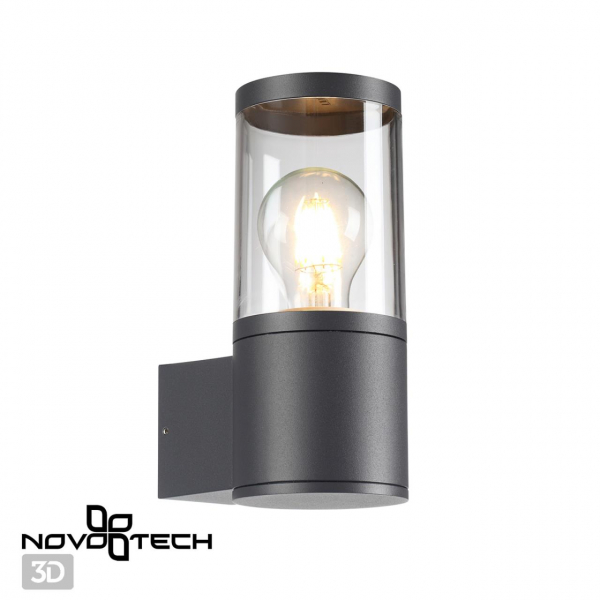 370951 STREET NT23 353 темно-серый Светильник ландшафтный IP54 E27 15W 220-240V VIDO, изображение 4