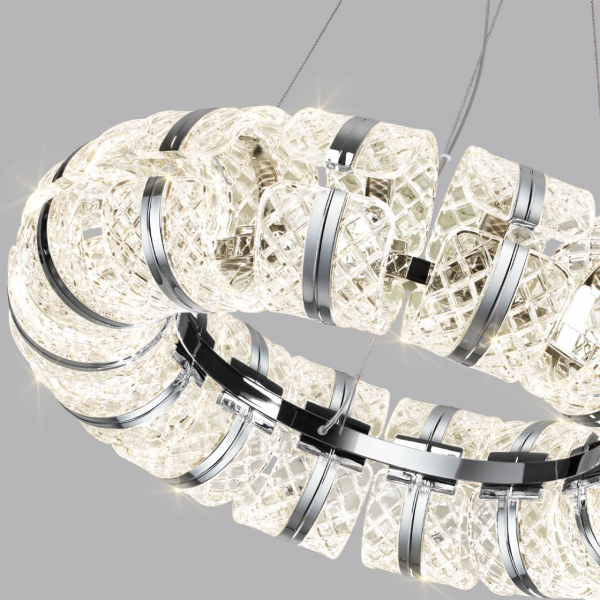 5029/92L L-VISION ODL24 455 хром/металл/акрил Люстра LED 92W 4000K 5581лм MIRAGE, изображение 4