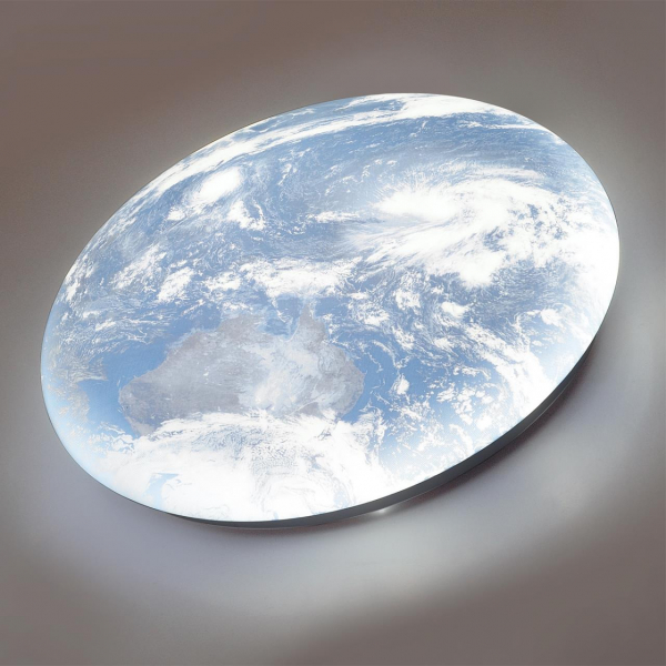 3085/DL PALE SN 70 Светильник пластик/белый/синий LED 48Вт 4000К D380 IP43 SPACE, изображение 5