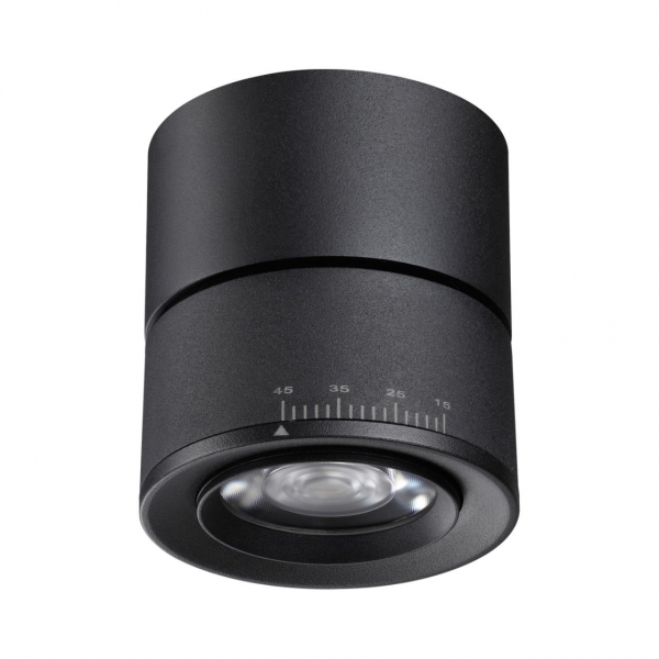 358946 OVER NT22 200 черный Светильник накладной светодиодный IP20 LED 4000К 18W 220V EDDY, изображение 3
