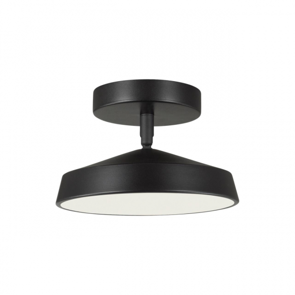 7656/12L MITRA LED SN 48 Светильник пластик/белый/черный LED 12Вт 4000K D200 IP20 MIRA BLACK, изображение 2