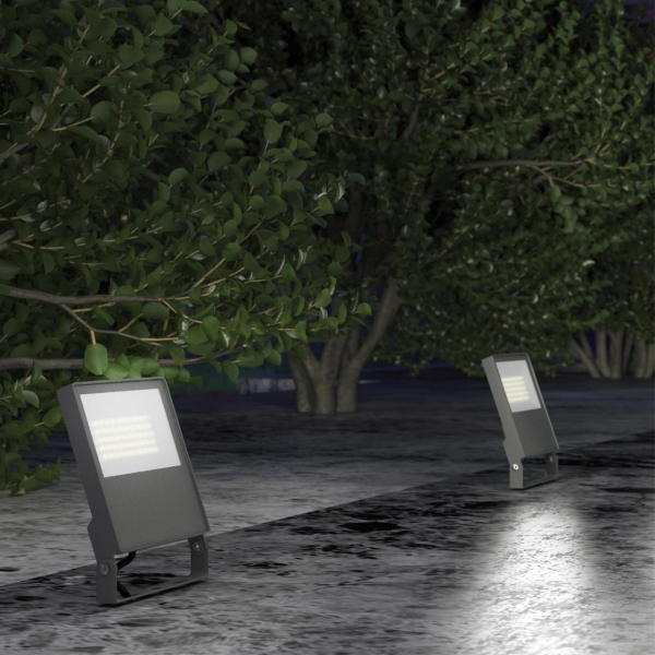 358578 STREET NT21 393 темно-серый Ландшафтный светильник  IP66 LED 4000K 30W 100-300V ARMIN, изображение 2