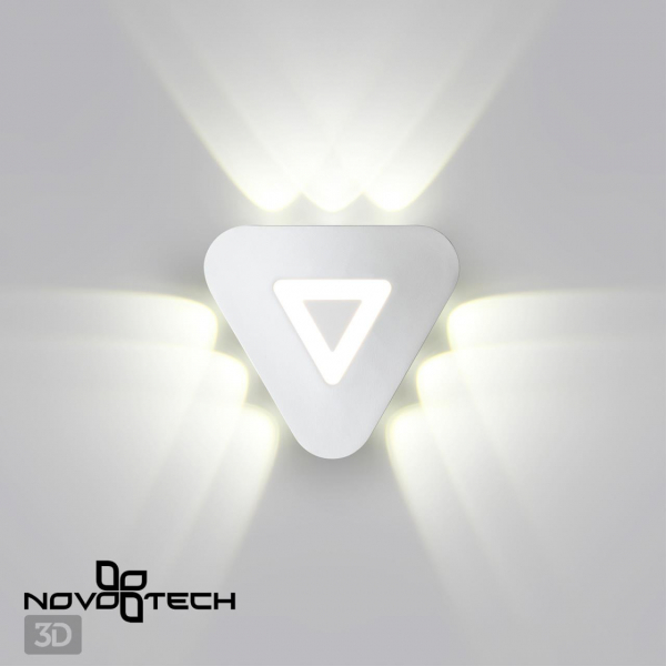 358935 STREET NT22 372 белый Светильник ландшафтный светодиодный IP54 LED 4000К 12W 85-265V CALLE, изображение 6
