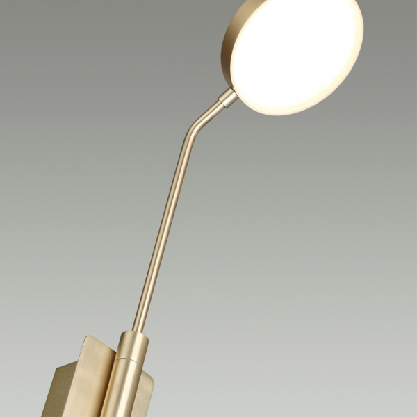 5011/8WL L-VISION ODL23 331 золотой матовый металл/акрил Бра LED 8W 3000K MARO, изображение 5