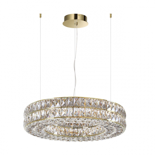 4926/85L L-VISION ODL24 477 золото/металл/хрусталь Люстра LED 85W 4000K 5074Лм PANTA