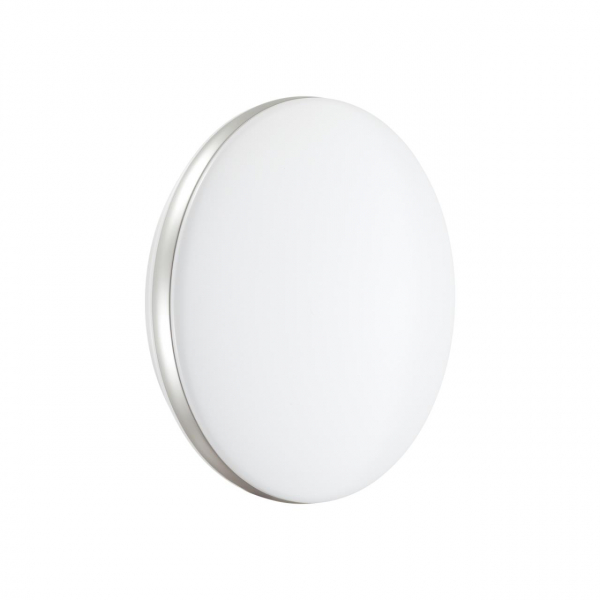 7625/DL PALE SN 168 Светильник пластик/белый/серебристый LED 48Вт 4000К D400 IP43 RINGO
