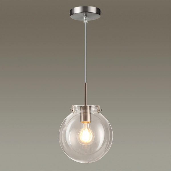 4590/1 SUSPENTIONI LN21 199 никель Подвес E27 60W 220V TREVOR, изображение 2