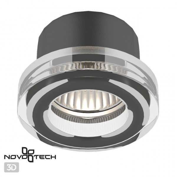 369879 SPOT NT14 338 хром Встраиваемый светильник IP54 GX5.3 50W 12V AQUA, изображение 2