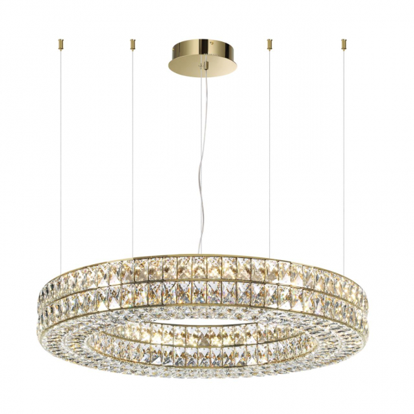 4926/85L L-VISION ODL24 477 золото/металл/хрусталь Люстра LED 85W 4000K 5074Лм PANTA, изображение 2