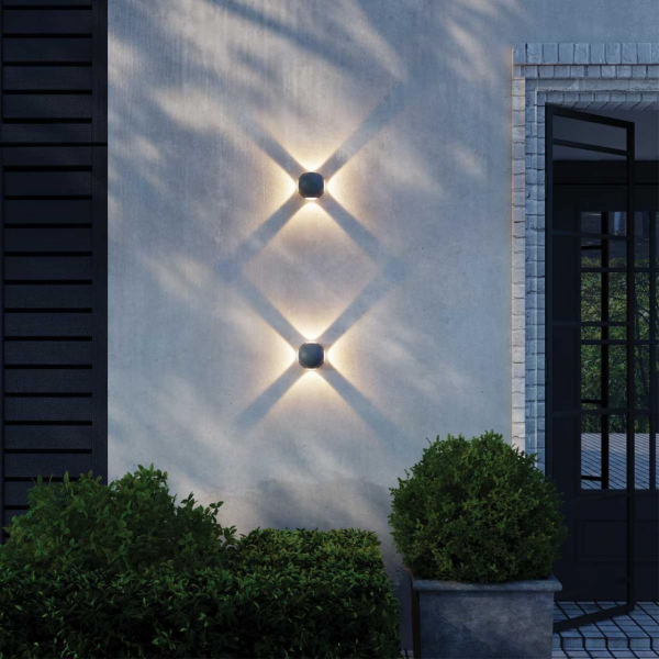 358464 STREET NT20 377 темно-серый  Ландшафтный настенный св-ник IP54 LED 4000K 12W 85-265V  CALLE, изображение 4