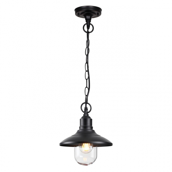 4965/1 NATURE ODL22 639 черный/стекло Ландшафтный подвес E27 1*60W IP44 CAMPA, изображение 2