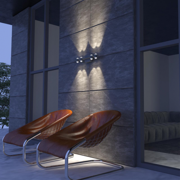 358572 STREET NT21 375 темно-серый Ландшафтный настенный светильник IP54 LED 4000K 16W 85-265V CALLE, изображение 3