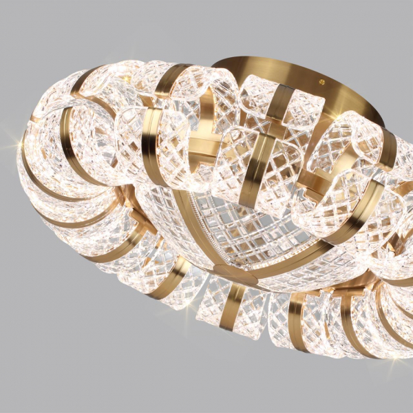 5030/104CL L-VISION ODL24 453 античн.бронза/металл/акрил Люстра потолочная LED 104W 5646лм MIRAGE, изображение 4