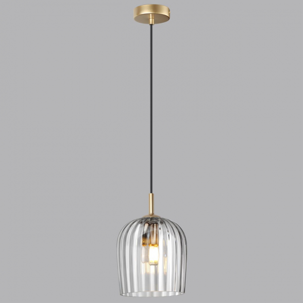 6551/1A SUSPENTIONI LN23 200 матовое золото Подвес E14 1*40W 220V ELLIE, изображение 2