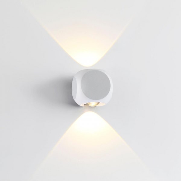 4221/4WL HIGHTECH ODL21 261 бел/металл Настенный светильник IP54 LED 4W 366Лм 3200K MIKO, изображение 2