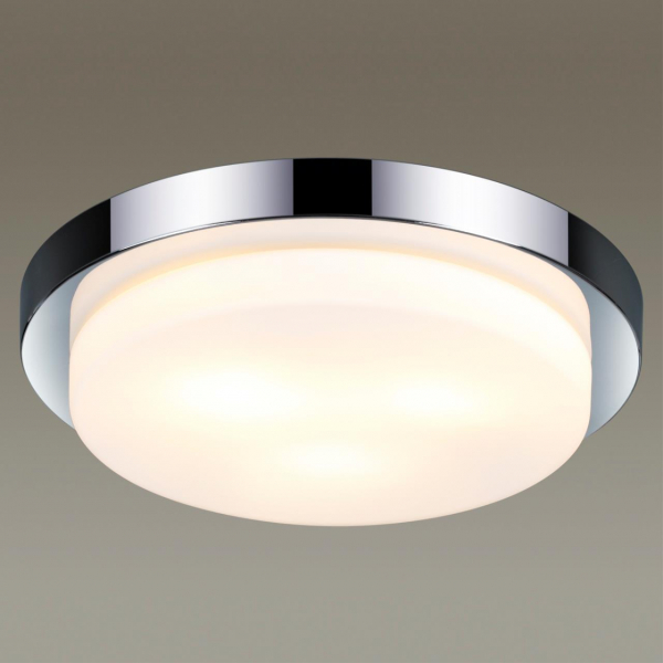 2746/3C DROPS ODL15 608 хром/стекло Н/п светильник IP44 E14 3*40W 220V HOLGER, изображение 2