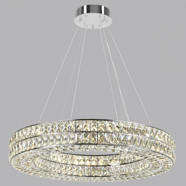 4927/85L L-VISION ODL24 479 хром/металл/хрусталь Люстра LED 85W 4000K 5074Лм PANTA, изображение 3