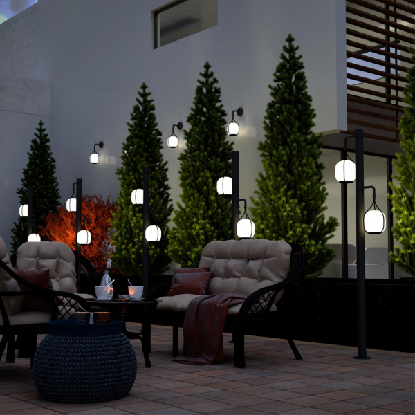 358583 STREET NT21 314 белый Светильник ландшафтный светодиодный IP54 LED 4000K 18W 220-240V ROCA, изображение 2