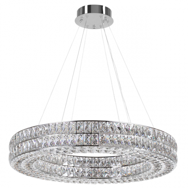 4927/85L L-VISION ODL24 479 хром/металл/хрусталь Люстра LED 85W 4000K 5074Лм PANTA