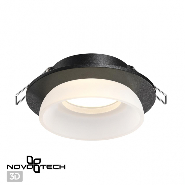 370721 SPOT NT21 319 черный Светильник встраиваемый IP20 GU10 9W 235V LIRIO, изображение 3