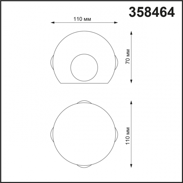 358464 STREET NT20 377 темно-серый  Ландшафтный настенный св-ник IP54 LED 4000K 12W 85-265V  CALLE, изображение 6