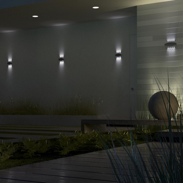 358564 STREET NT21 378 темно-серый Ландшафтный настенный светильник IP54 LED 4000K 8W 85-265V CALLE, изображение 3