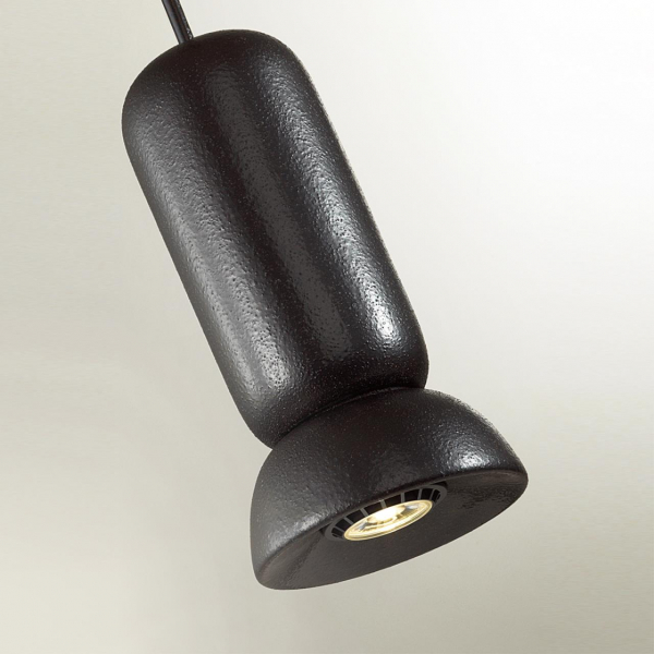 5054/1D PENDANT ODL24 315 черный/металл/керамика Подвес GU10 LED 4W KERAMA, изображение 4