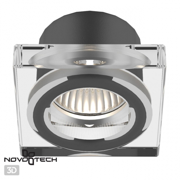 369880 SPOT NT14 338 хром Встраиваемый светильник IP54 GX5.3 50W 12V AQUA, изображение 2