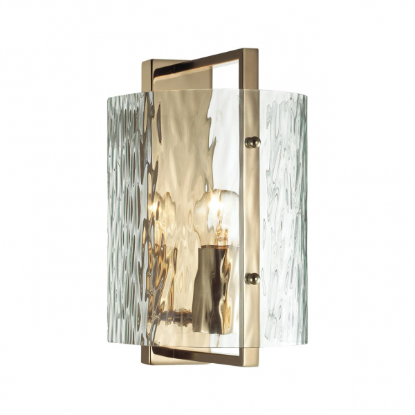 4878/1W MODERN ODL_EX22 93 золотой/прозрачный/стекло Бра E27 1*60W ELEGANTE, изображение 6