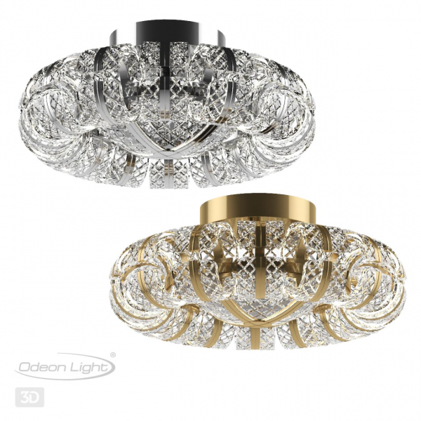 5029/104CL L-VISION ODL24 455 хром/металл/акрил Люстра потолочная LED 104W 5935лм MIRAGE, изображение 5