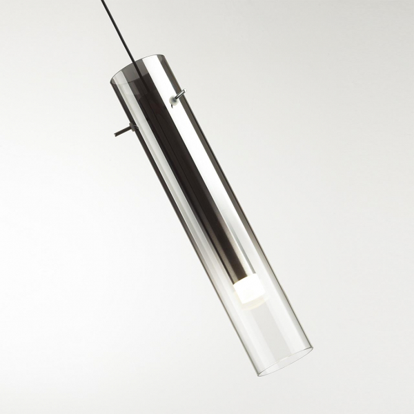 5062/5L PENDANT ODL24 317 черный/темн.хром/металл/стекло Подвес LED 5W 3000K SHINY, изображение 4