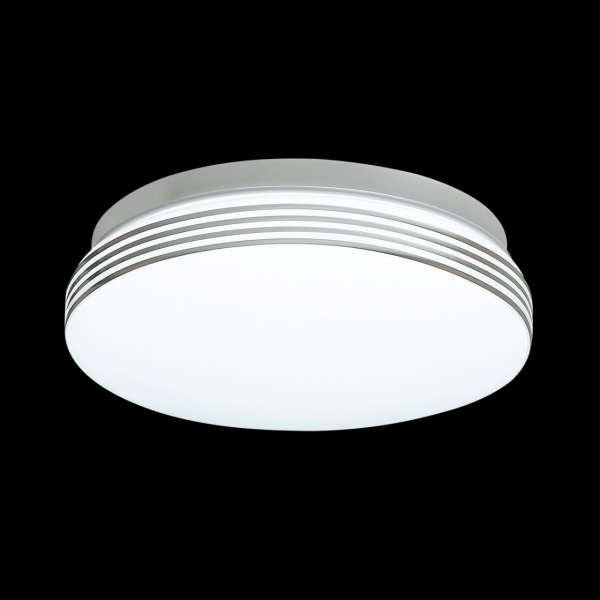 3016/AL MINI SN 160 Светильник пластик/белый/хром LED 12Вт 4000K D200 IP43 SMALLI, изображение 2