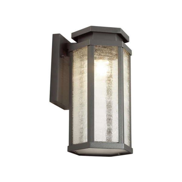 4048/1W NATURE ODL18 647 темно-серый/белый Уличный настенный светильник IP44 E27 100W 220V GINO, изображение 2