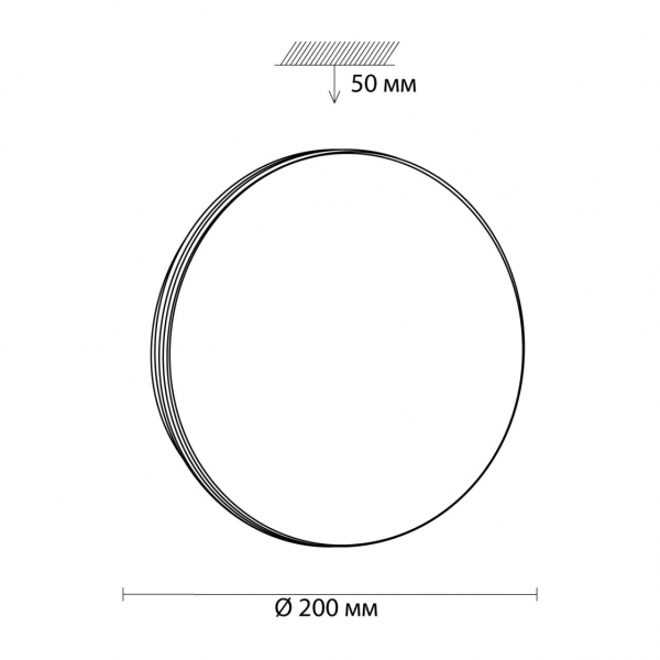 3016/AL MINI SN 160 Светильник пластик/белый/хром LED 12Вт 4000K D200 IP43 SMALLI, изображение 4