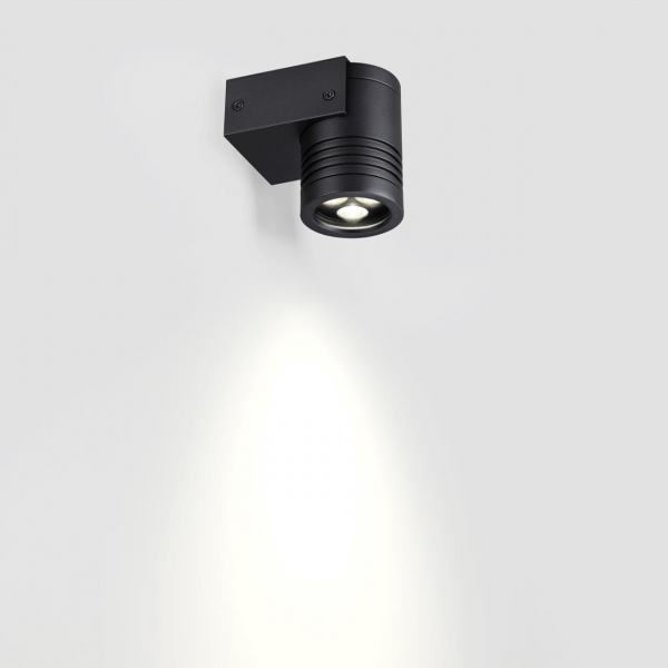 6648/6WL NATURE ODL24 617 черный/металл Фасадный светильник IP67 LED CREE 6W 4000K AC85-265V STIMA, изображение 2