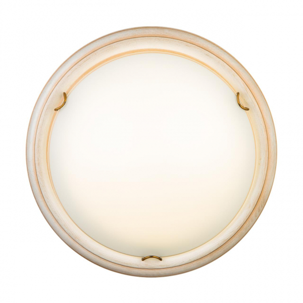 7605/BL SNOK SN Светильник стекло/белое/кремовый/бронза LED 24Вт 4000K D360 IP20 PROVENCE, изображение 4