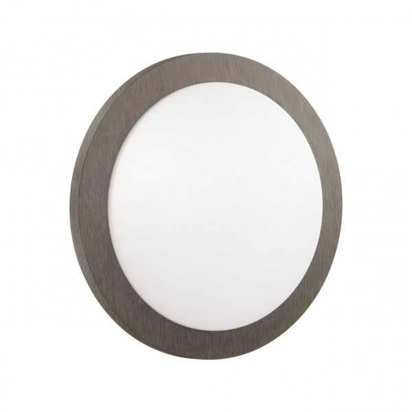 7606/DL PALE SN 023 Светильник пластик/белый/коричневый под дерево LED 48Вт c ДУ 3000-6300К D390 IP43 пульт ДУ KAFA, изображение 6