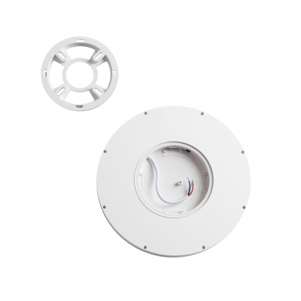 7659/18L MITRA LED SN 52 Светильник пластик/белый LED 18Вт 3000/4000K D230 IP40 ALFA WHITE, изображение 9